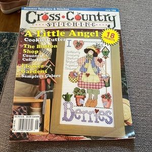 June 1998 cross country stitching magazine